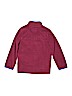 OshKosh B'gosh 100% Polyester Solid Burgundy Fleece Jacket Size 8 - photo 2