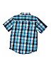 Wrangler Jeans Co Plaid Blue Short Sleeve Button-Down Shirt Size 14 - 16 - photo 2