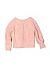 Baby Gap 100% Cotton Solid Pink Pullover Sweater Size 2T - photo 2