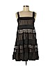 Diane von Furstenberg 100% Silk Black Cocktail Dress Size 6 - photo 1