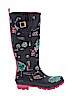 Joules Gray Rain Boots Size 9 - photo 1