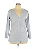 ELOQUII White Long Sleeve Button-Down Shirt Size 16 - photo 1
