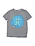 Active by Old Navy 100% Polyester Gray Short Sleeve T-Shirt Size 8 - photo 1
