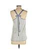 Pretty Good 100% Nylon Gray Sleeveless Blouse Size S - photo 2