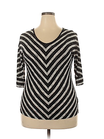 Apt. 9 3/4 Sleeve Top (view 1)