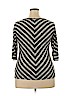 Apt. 9 Black 3/4 Sleeve Top Size XL - photo 2