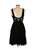 Badgley Mischka 100% Polyester Black Cocktail Dress Size 10 - photo 2