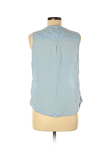 Talbots Sleeveless Button-Down Shirt (view 2)