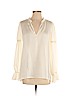 Ann Taylor 100% Polyester Ivory Long Sleeve Blouse Size S - photo 1