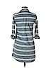 Ann Taylor LOFT 100% Cotton Blue Casual Dress Size 2 (petite) - photo 2