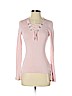MICHAEL Michael Kors Pink Long Sleeve Top Size S - photo 1