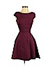 Banana Republic Burgundy Casual Dress Size 00 (petite) - photo 1