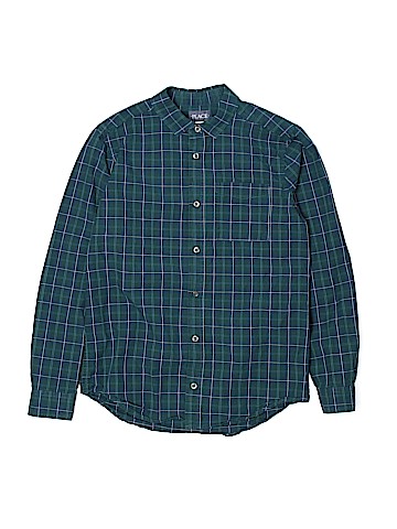 The Children's Place Long Sleeve Button-Down Shirt (view 1)