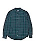 The Children's Place 100% Cotton Blue Long Sleeve Button-Down Shirt Size 16 - photo 1