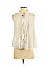 Ann Taylor LOFT 100% Polyester Ivory Sleeveless Blouse Size XS (petite) - photo 1