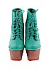 Assorted Brands Green Ankle Boots Size 9 - photo 2