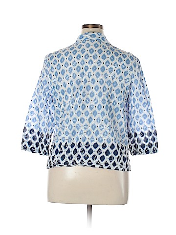 Alfred Dunner 3/4 Sleeve Button-Down Shirt (view 2)