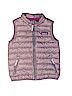 Patagonia 100% Recycled Polyester Solid Blue Vest Size 3T - photo 1
