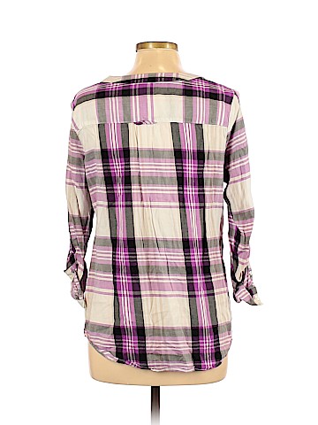 Croft & Barrow 3/4 Sleeve Button-Down Shirt (view 2)