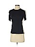 Reed Krakoff 100% Viscose Black Short Sleeve Top Size XS - photo 1