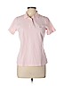 Burberry 100% Cotton Pink Short Sleeve Polo Size L - photo 1