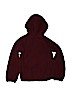 Old Navy 100% Polyester Burgundy Pullover Hoodie Size 10 - 12 - photo 2