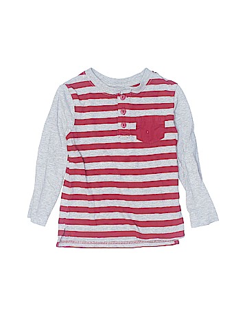 Cat & Jack Long Sleeve Henley (view 1)