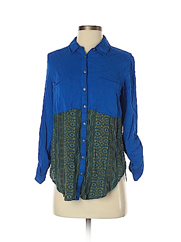 We The People Long Sleeve Button-Down Shirt (view 1)