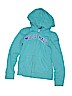 Old Navy 100% Cotton Blue Zip Up Hoodie Size L (youth) - photo 1