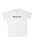 RVCA 100% Polyester White Rash Guard Size L (youth) - photo 1