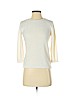 Zara 100% Acrylic Ivory Pullover Sweater Size S - photo 1