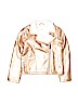 The Children's Place 100% Polyurethane Gold Faux Leather Jacket Size 10 - 12 - photo 1