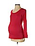 Gap - Maternity Red Long Sleeve T-Shirt Size XS - photo 1