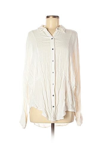 Free People Long Sleeve Button-Down Shirt (view 1)