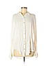 Free People 100% Rayon Ivory Long Sleeve Button-Down Shirt Size L - photo 1