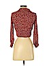 American Eagle Outfitters 100% Viscose Red Long Sleeve Blouse Size S (petite) - photo 2