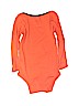 Carter's 100% Cotton Orange Long Sleeve Onesie 18-24 MO / 24 MO - photo 2