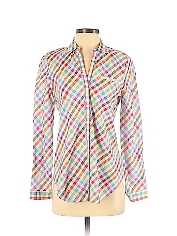 Lafayette 148 New York Long Sleeve Button-Down Shirt (view 1)