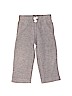 Carter's 100% Polyester Silver Sweatpants 12-18 MO / 18 MO - photo 1