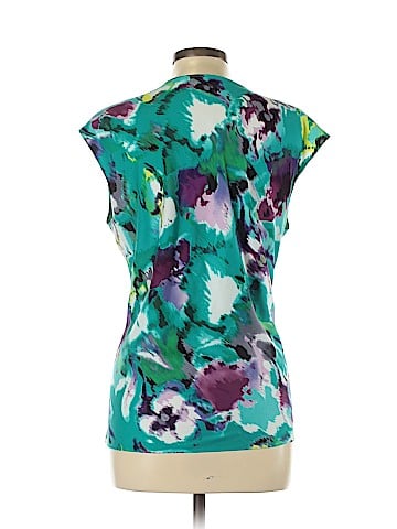 AK Anne Klein Short Sleeve Blouse (view 2)