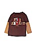Gymboree 100% Cotton Brown Long Sleeve T-Shirt Size 2T - photo 1