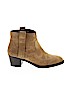 Burberry 100% Leather Yellow Ankle Boots Size EU 36 - photo 1