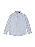OshKosh B'gosh 100% Cotton Stripes Blue Long Sleeve Button-Down Shirt Size 6 - photo 1