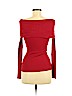 Iz Byer Red Long Sleeve Top Size M - photo 2