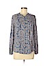 Lucky Brand Blue Long Sleeve Button-Down Shirt Size M - photo 1
