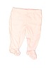 Carter's 100% Cotton Solid Pink Casual Pants 0-3 MO / 3 MO - photo 1