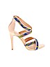 Shoedazzle Tan Heels Size 8 - photo 1