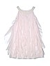 Biscotti Collezioni 100% Polyester Solid Pink Special Occasion Dress Size 16 - photo 1