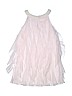 Biscotti Collezioni 100% Polyester Solid Pink Special Occasion Dress Size 16 - photo 2