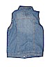 Japna Kids 100% Cotton Solid Blue Denim Jacket Size 12 - photo 2